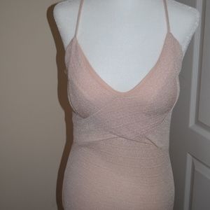 Blush colored dress